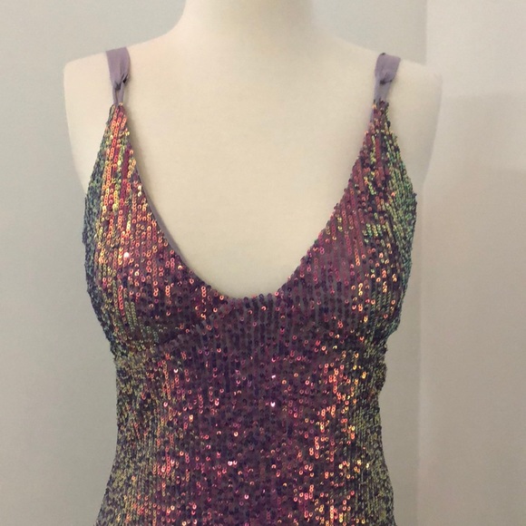 Free People Gold Rush Mini Dress - Picture 7 of 10